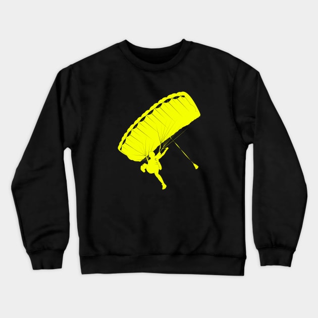 Mod.1 Paratrooper Skydiving Skydive Freefly Crewneck Sweatshirt by parashop